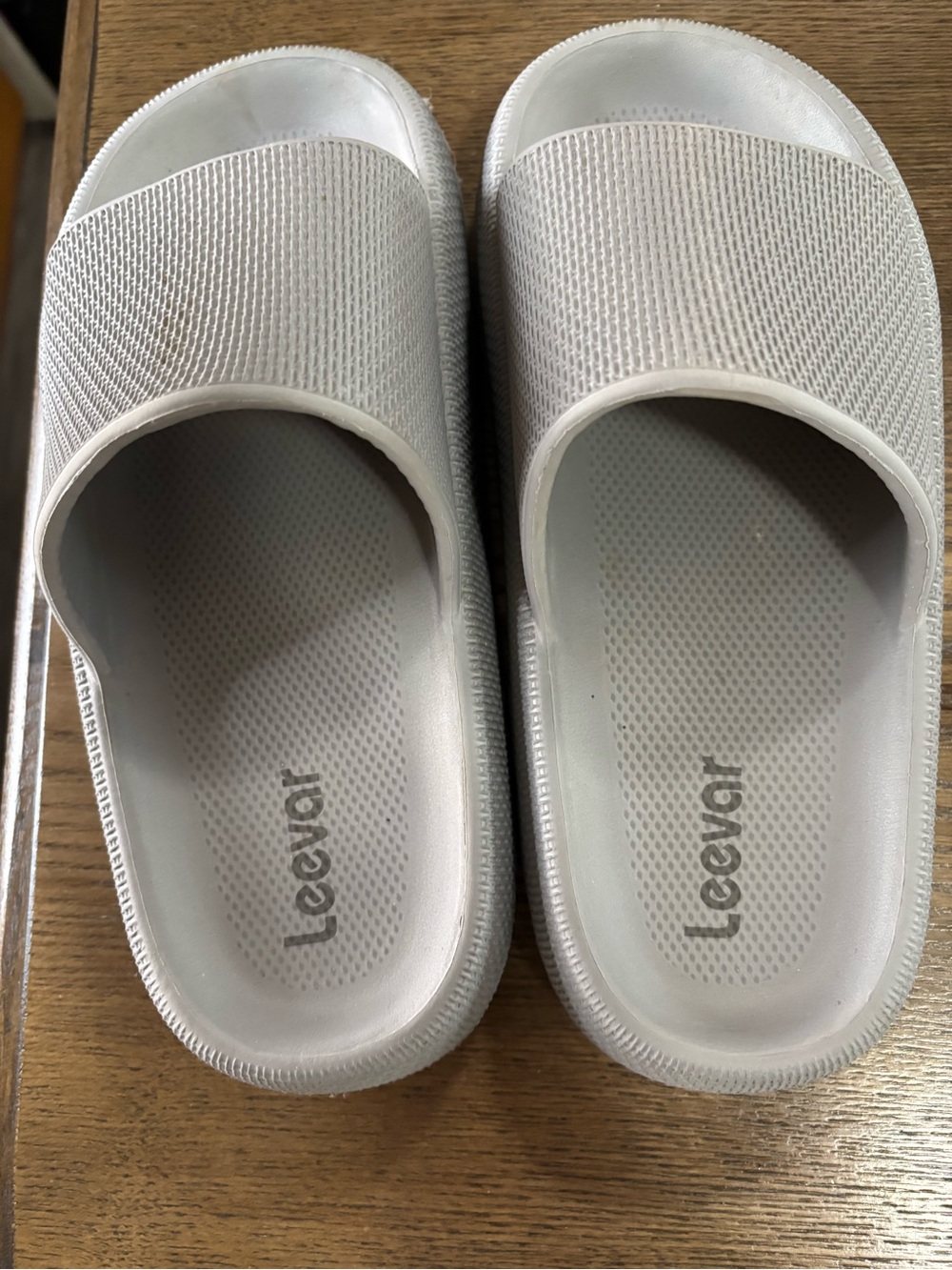 Women's White Slide Sandals